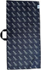 Power Golf Microfiber Golf Towel for Bags, 16 x 32 inches Black Towel with Funny Text Design