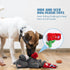 Nocciola Fairy Tale Squeaky Dog Toys, Cute Interactive Plush Stuffed Hide and Seek Cognitive Puzzle Puppy Crinkle Chew