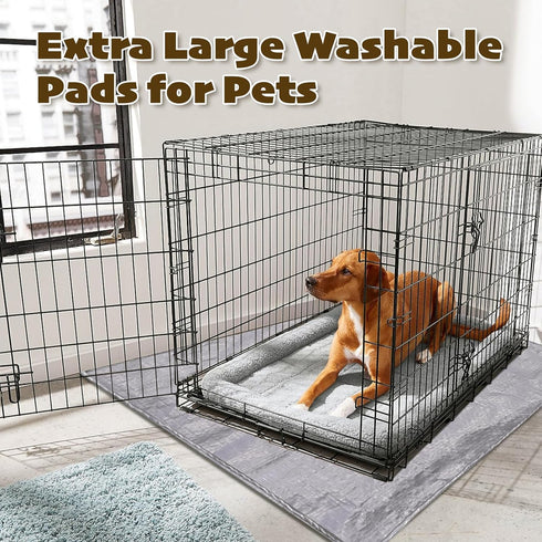 Hollima 59''L 59''W Guinea Pig Rabbit Cat Cage Liner x Waterproof and Washable Tarp Base for Guinea Pig Hedgehog Bunny