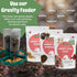 Snout and Shell Hermit Crab Food Bundle Fruity Breakfast Blend, Crabby Bug Blend & Greensand Organic, High Protein