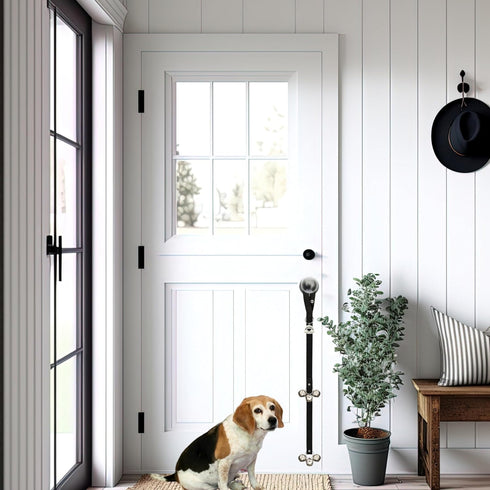 Caldwell's Pet Supply Co. Dog Potty Bells, Hanging Dog Door Bell for Potty Training, Quality Bell for Dogs