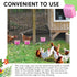Maxdot 20 16 oz Pcs Chicken Water Feeder Cups Pigeon Bird Feeder Cups Hanging Cage Chicken Water Cup for Pet Parrot