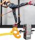 HOOJAKU Power Rack Attachments, Hooks for Squat Rack, Resistance Band Heavy Duty, Versatile Gym Equipment Attachments