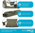 Internet's Best XL Padded Camping Folding Chair - Cooler Bag - Outdoor - Sports - Insulated Cup Holder - Heavy Duty