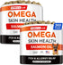 STRELLALAB Omega 3 for Dogs - Fish Oil Treats, Allergy & Itch Relief, Skin & Coat Supplement, 360Ct Salmon Flavor