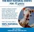 Best Bully Sticks All Natural Dog Chews - 6 Inch Chicken Wrapped Beef Collagen Sticks - USA Baked & Packed, Rawhide