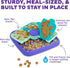 3-in-1 1 7.4 7.4 Outward Hound by Nina Ottosson Lick N Flip Interactive Dog Puzzle Toy, Lick Mat & Slow Feeder Calming