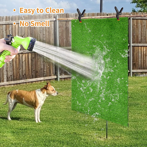 (59*39 inch) LOOBANI Dog Grass Pee Pads, Artificial Dog Grass Pads for Potty Tray, Fake Grass for Dogs to Pee On