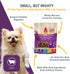 PLATO Pet Treats Air Dried Small Bites Dog Treats, Natural Bite Sized Real Meat & Lamb, Grain Free & High Protein, Made in The USA, 2.5oz