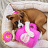 ZippyPaws Burrow- Interactive Dog & Puppy Toys, Hide & Seek Plush Dog Puzzles for Small & Medium Dogs - Coffee & Donutz