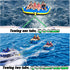 Heavy Duty Watersports Tow Harness - 6.4ft Boat Tow Rope with Stainless Steel D Rings & Quick Connector Clip