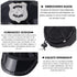 2 Pieces Pet Police Costume Accessory Set - Dog Cat Police Hat with Necktie for Halloween Party