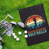 Not All Who Wander are Lost Microfiber Golf Towel - Funny Gift for Golf Lovers, Men Women, Dad Mom