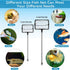 2 Pieces Fish Tank Net, Long Handle Mesh Aquarium Nets, Extendable 12.5-27.5 Inch Stainless Steel
