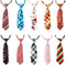 Segarty Dog Neckties - 10 Pack Adjustable Bow Ties for Medium Large Dogs, Grooming Accessories for Valentines Holiday