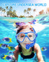 Gintenco Kids Snorkel Set, Unisex Diving Mask & Anti-Fog Diving Mask with Dry Top Snorkel Combo