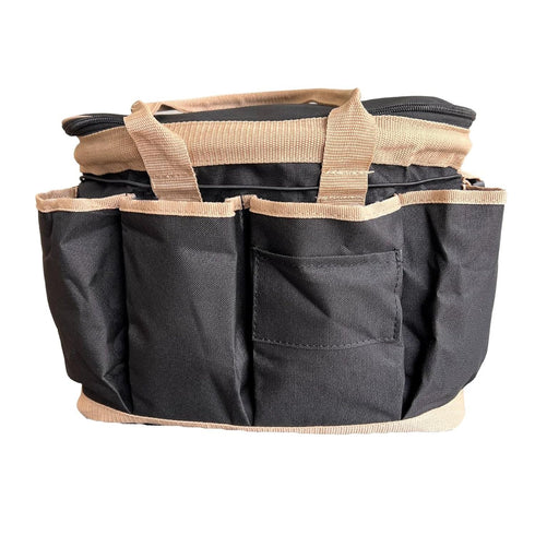 Deluxe Horse Grooming Bag with Essential Tools for Equestrian Care