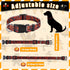 Buryeah 9 Pcs Holiday Dog Collars for Dogs Fall Autumn Dog Collars Adjustable Halloween Dog Collars with Plastic Buckle Thanksgiving Christmas Dog Collars for Puppy Dogs Pet(Small)