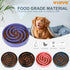 Slow Feeder Large Dog Bowls, Non-Slip Maze Puzzle Bowl for Healthy Feeding, Lavender Color