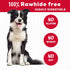 Country 7 Count Kitchen Rawhide Free Beef Rings Dog Chews, Made with Real Beef, Highly Digestible, Gluten Free