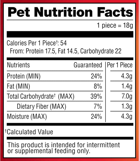 38 Oz. Pup-Peroni Original Beef Recipe Dog Treats, Bag