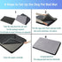 Dog Bed, Waterproof Orthopedic Beds for Large/Medium/Small Dogs, Crate Pad with Removable Washable Cover, Non-Slip