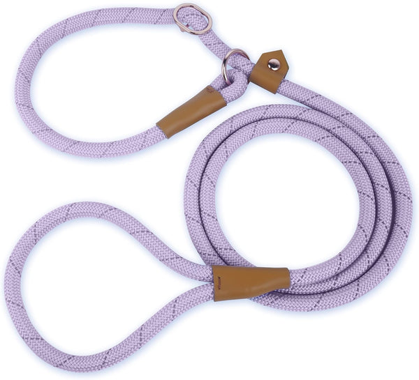 6FT Reflective Slip Leash - Non-Slip Training Leash for Large and Medium Dogs