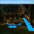 300pc Glow in The Dark Rocks, Luminous Decorative Stones for Bonsai, Aquarium, Yard Lawn Decor, White Pebbles