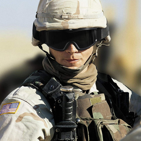 xaegistac Tactical Airsoft Goggles - Anti-Fog Military Ballistic Safety Glasses