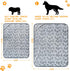 Small Dog Blanket for Medium Large Dogs - Fleece Puppy Blanket - Washable Dog Blankets for Bed Couch Protection with