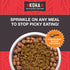 KOHA Raw Life Freeze-Dried Raw Topper, Beef for Dogs and Cats, High Protein Meal Topper, 8oz Bag