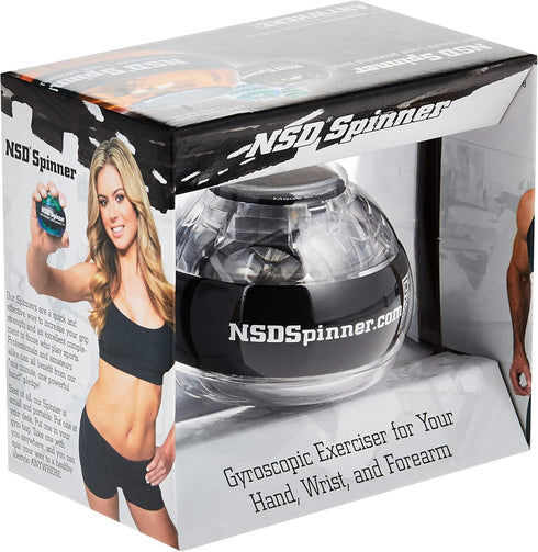 NSD Power Essential Spinner Gyro Hand Grip Strengthener for Wrist and Forearm