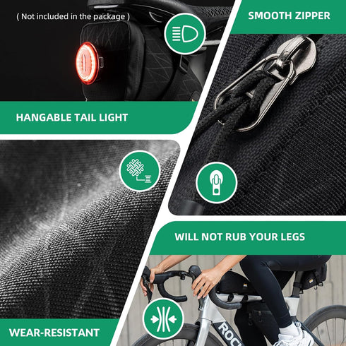 ROCKBROS Bike Triangle Bag - Waterproof Bike Frame Bag for Cycling Accessories - 3 Pieces Combi for Mountain Road Bike