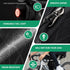 ROCKBROS Bike Triangle Bag - Waterproof Bike Frame Bag for Cycling Accessories - 3 Pieces Combi for Mountain Road Bike