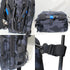 Fishing Tackle Bag with Rod Holders, Multifunctional Sling Backpack with Earphone Hole, Weatherproof for Outdoors