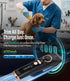 12H 440C 3-Speed Professional Dog Grooming Clippers with Runtime & Replaceable Blade, Low Noise Electric Dog Shaver