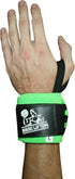 Nordic Lifting Wrist Wraps, Super Heavy Duty (1 Pair/2 Wraps), 24" Support for Weight Lifting and Cross Training