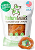 Nature Gnaws USA Turkey Tendon Rings for Dogs, 8oz - Premium Natural Grain Free Chew Treats for All Breeds