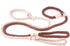Alvalley Rope Dog Leashes with Stopper - Pet Slip Leads for Dogs - Soft Braided No-Pull Gentle Leash - Adjustable for Small, Medium, Large and Extra Large Dogs (Brown, 4ft Long, 13mm Thick)