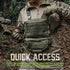 WYNEX Tactical Chest Rig Pack for Men - Running Chest Bag with Front Loop for Hunting and Outdoor EDC