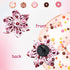 Lionheart Glory Dog Collar, Pink Flower Collar for Female Dogs, Adjustable Cute Patterns for Small Dogs Pet Gift