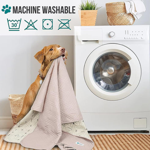 PetAmi Waterproof Couch Cover for Dogs, Reversible Furniture Protector, Washable Blanket Dog Cover for Couch Seat