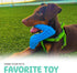 SUPER SHOE Dog Toy for Aggressive Chewers, Rubber Natural Teething Toys, Treat Dispenser for Small Medium Dogs