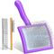 COZYGIFT Slicker Brush for Dogs, Large Long Pin Dog Grooming Brush for Doodles