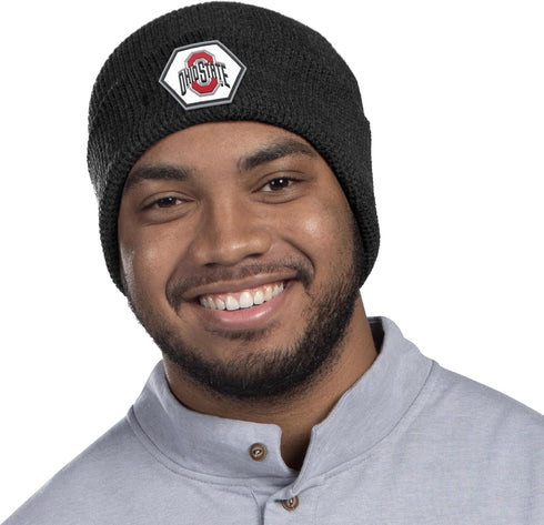 Pacific Headwear NCAA Premium Beanie | Collegiate Cuff Hat for Fans | Warm & Stylish Knit Cap