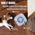 Dog Puzzle Toys Level 2 - Interactive Treat Puzzles for Smart Dogs, Squeaky Button Design for Large, Medium, Small Dogs