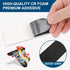 Haisalin 30Pcs (30) Precut Foam Grip Tape for Fingerboards - One Step Installation
