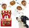 Gigwi Interactive Squeaky Dog Toys - Hide and Seek Puzzle Toy Set for All Breeds, 2-in-1 Dog Toys for Boredom and IQ