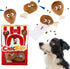 Gigwi Interactive Squeaky Dog Toys - Hide and Seek Puzzle Toy Set for All Breeds, 2-in-1 Dog Toys for Boredom and IQ