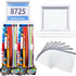 Moxweyeni Race Medal and Bib Display Medal Hanger Running Bib Holder Wall